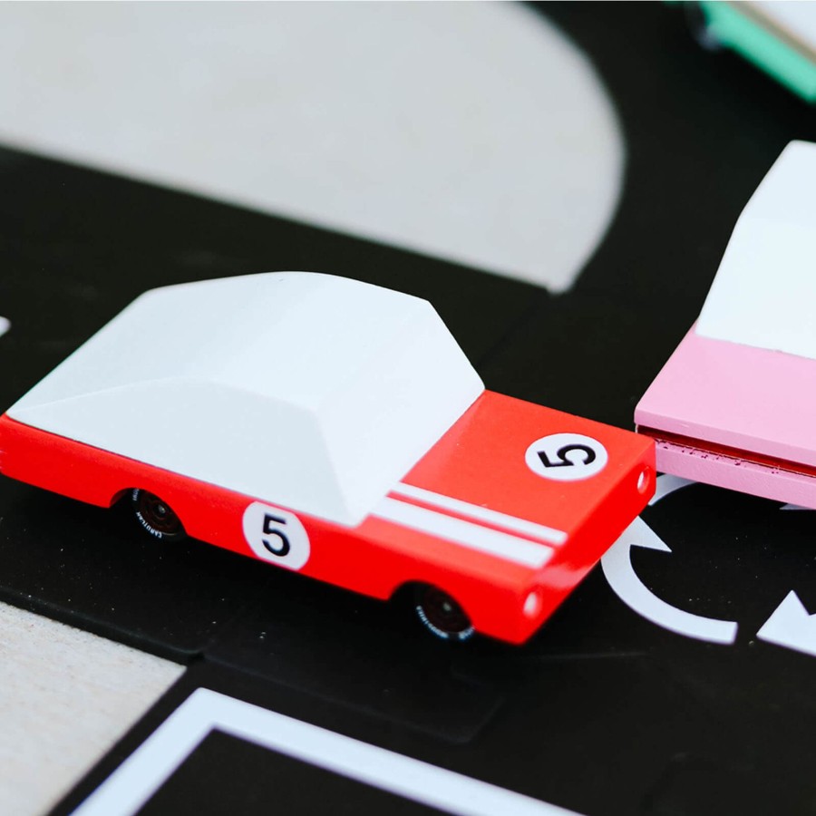 Toys Candylab Trains, Cars, Planes | Candycar Red Racer - No. 5