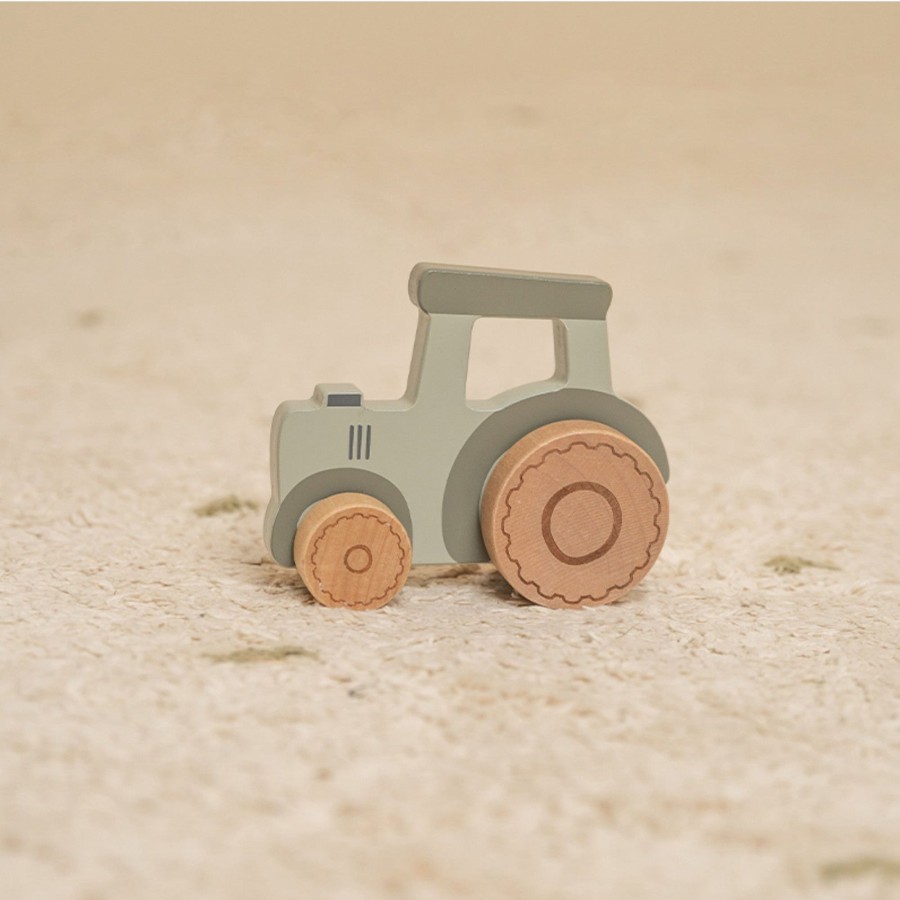 Toys Little Dutch Trains, Cars, Planes | Wooden Tractor - Little Farm