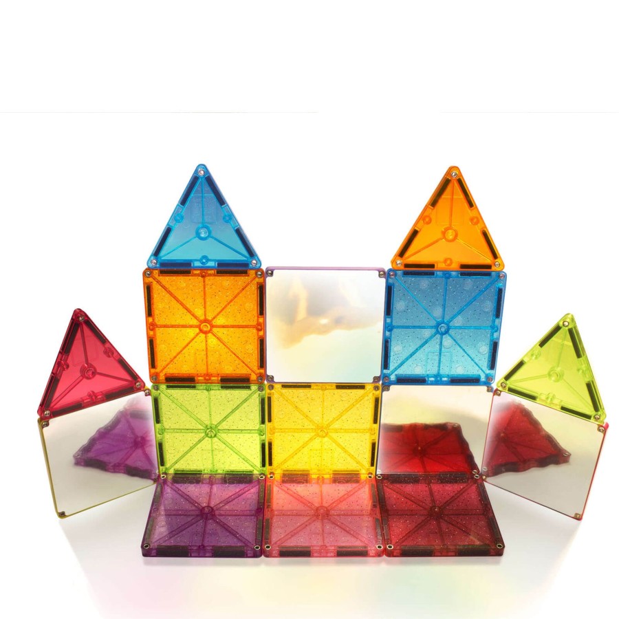 Toys Magna-Tiles Stacking Toys | Stardust 15 Piece Set