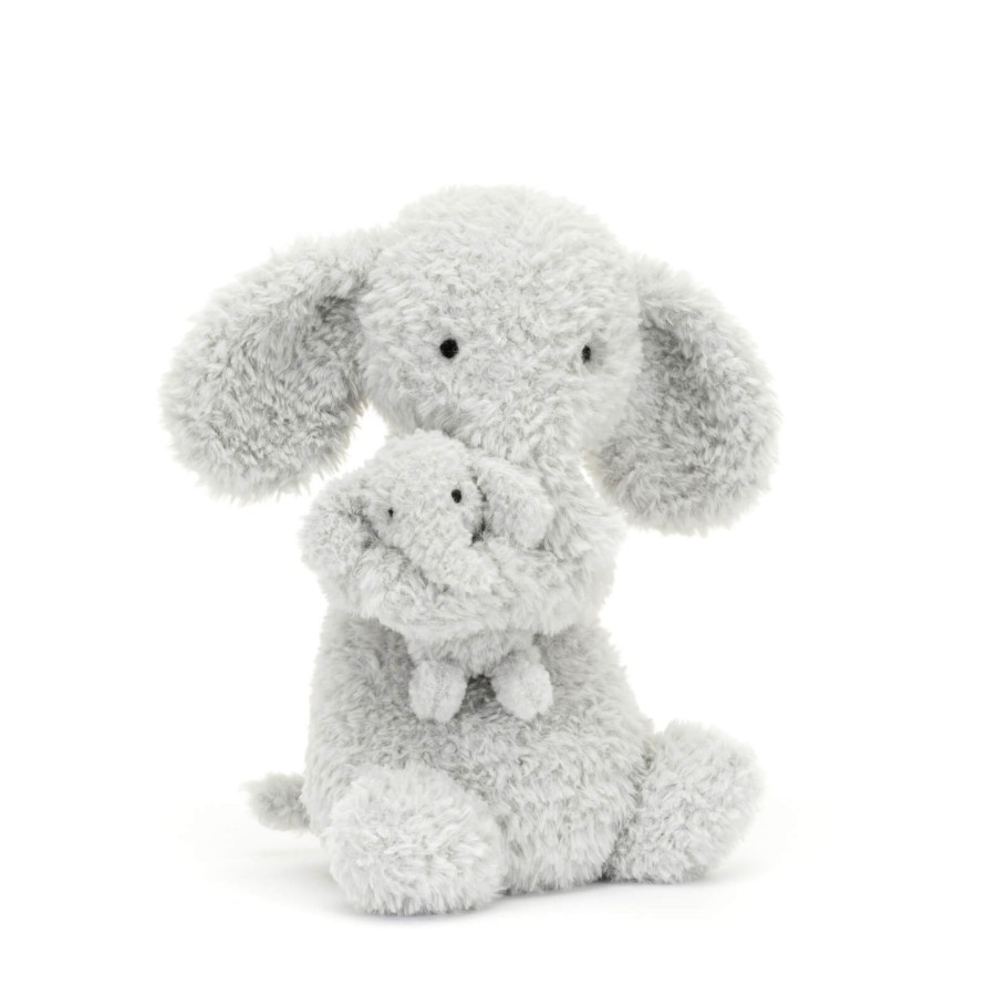 Toys Jellycat Soft Toys, Comforters | Huddles Grey Elephant