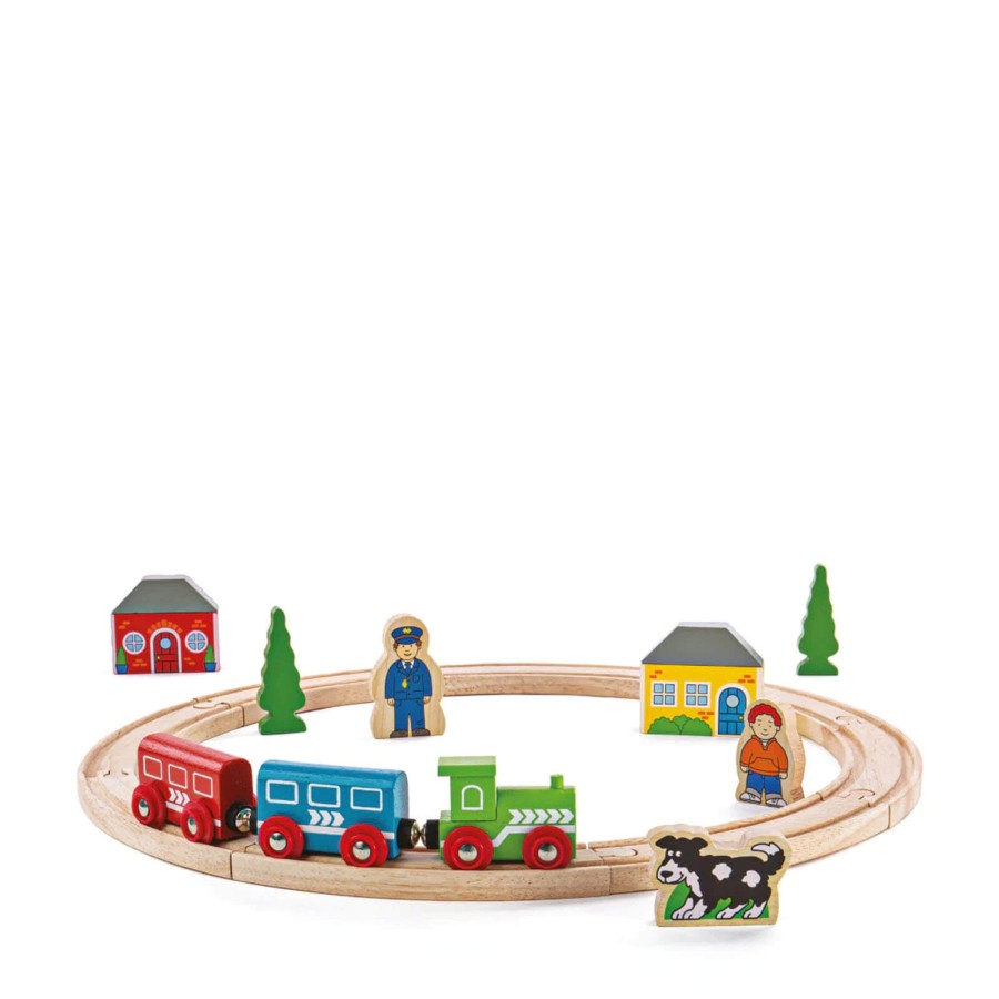 Toys Big Jigs Trains, Cars, Planes | My First Train Set - 19 Pieces