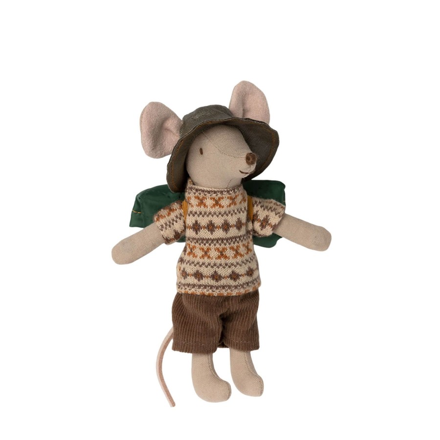 Toys Maileg Soft Toys, Comforters | Hiker Mouse - Big Brother