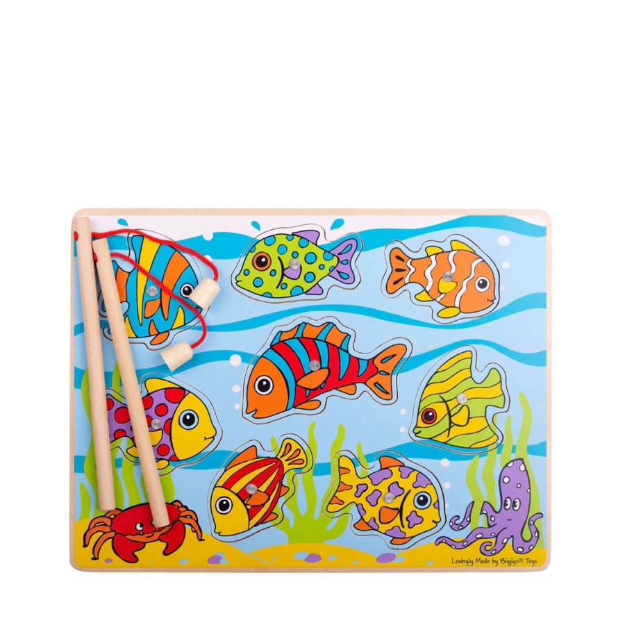 Toys Big Jigs Games, Puzzles, Jigsaws | Tropical Magnetic Fishing Game