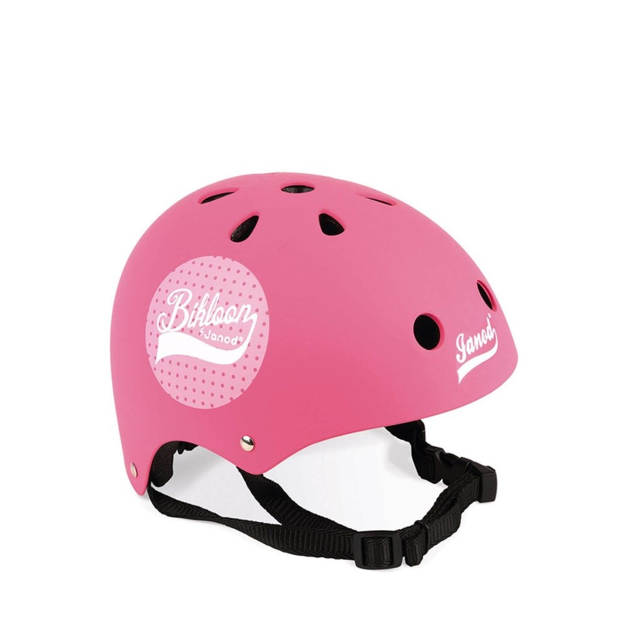 Toys Janod Bikes, Trikes, Scooters | Pink Dots Helmet For Balance Bike