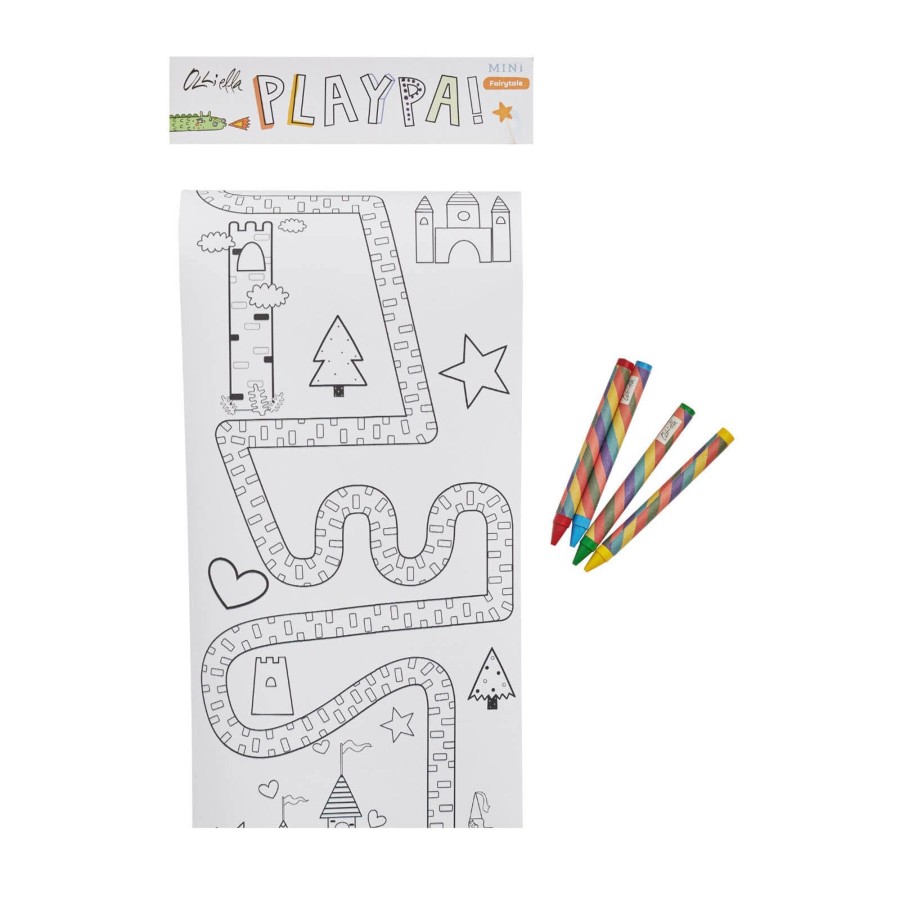 Toys Olli Ella Arts & Crafts | Colouring Paper Roll - Fairy Tail