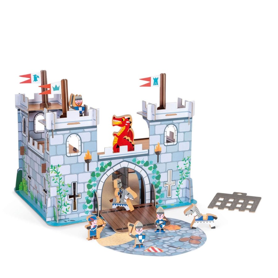 Toys Janod Games, Puzzles, Jigsaws | Story Fortified Castle