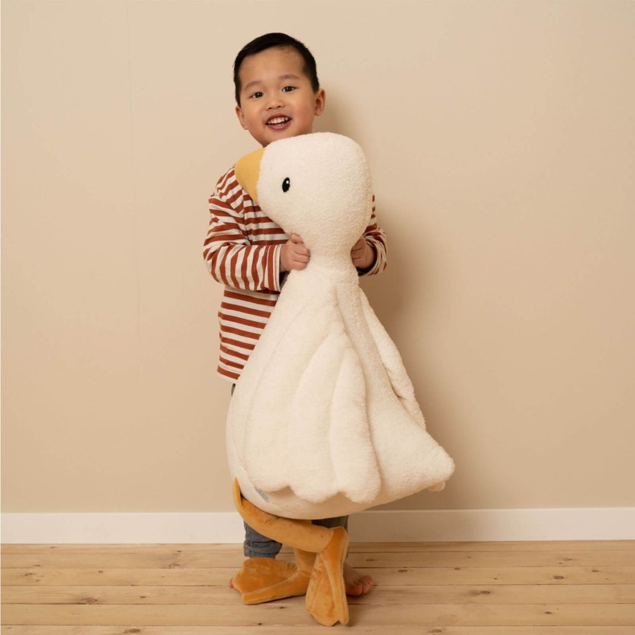 Toys Little Dutch Soft Toys, Comforters | Cuddly Toy Little Goose - Extra Large 60 Cm