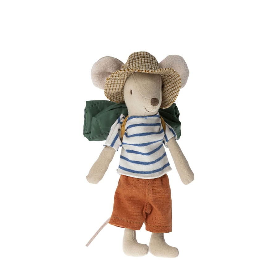 Toys Maileg Soft Toys, Comforters | Hiker Mouse - Big Brother