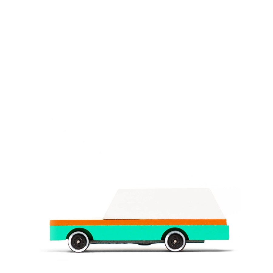 Toys Candylab Trains, Cars, Planes | Candycar Teal Wagon