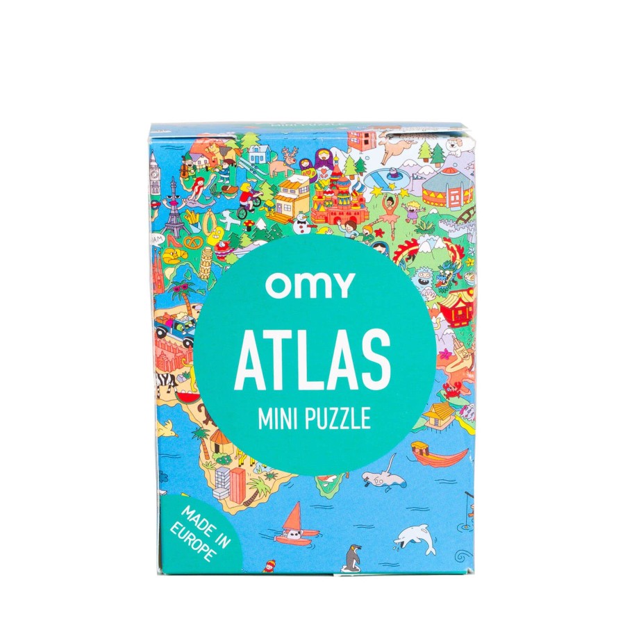 Toys OMY Games, Puzzles, Jigsaws | Mini Puzzle - Atlas