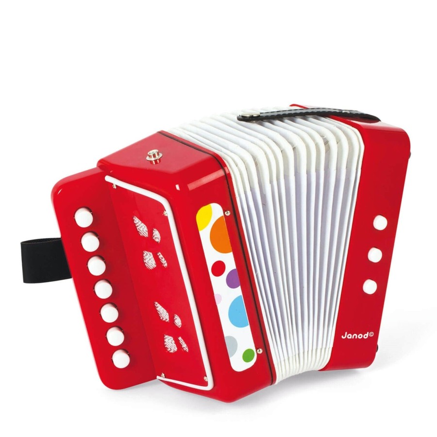 Toys Janod Musical Instruments | Confetti Accordion