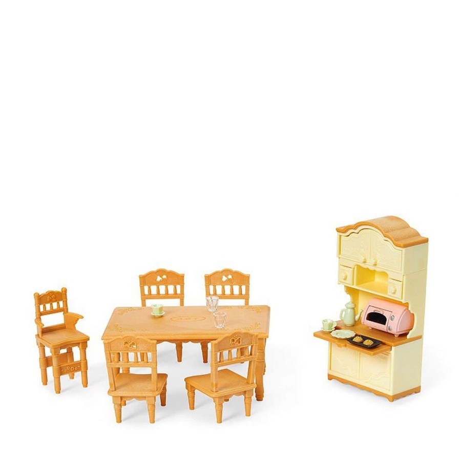 Toys Sylvanian Dolls, Dolls Houses | Dining Room Set