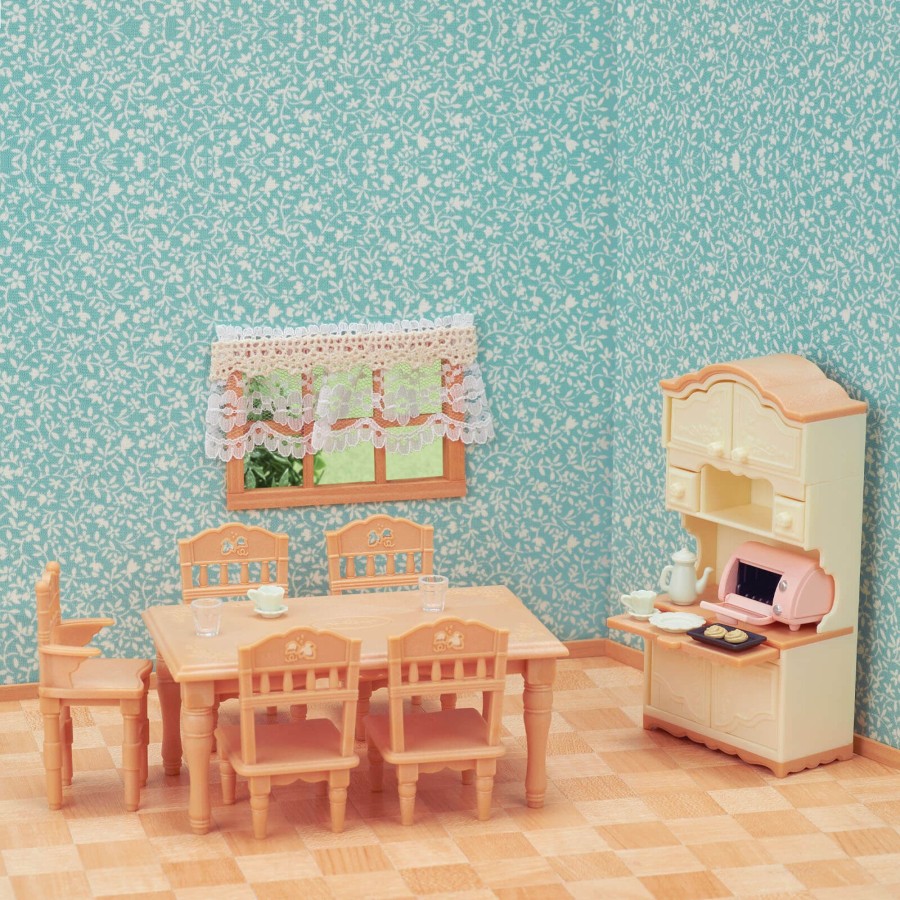 Toys Sylvanian Dolls, Dolls Houses | Dining Room Set