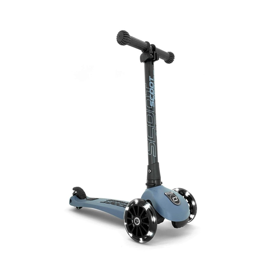 Toys Scoot and Ride Bikes, Trikes, Scooters | Highwaykick 3 Led Scooter - Steel