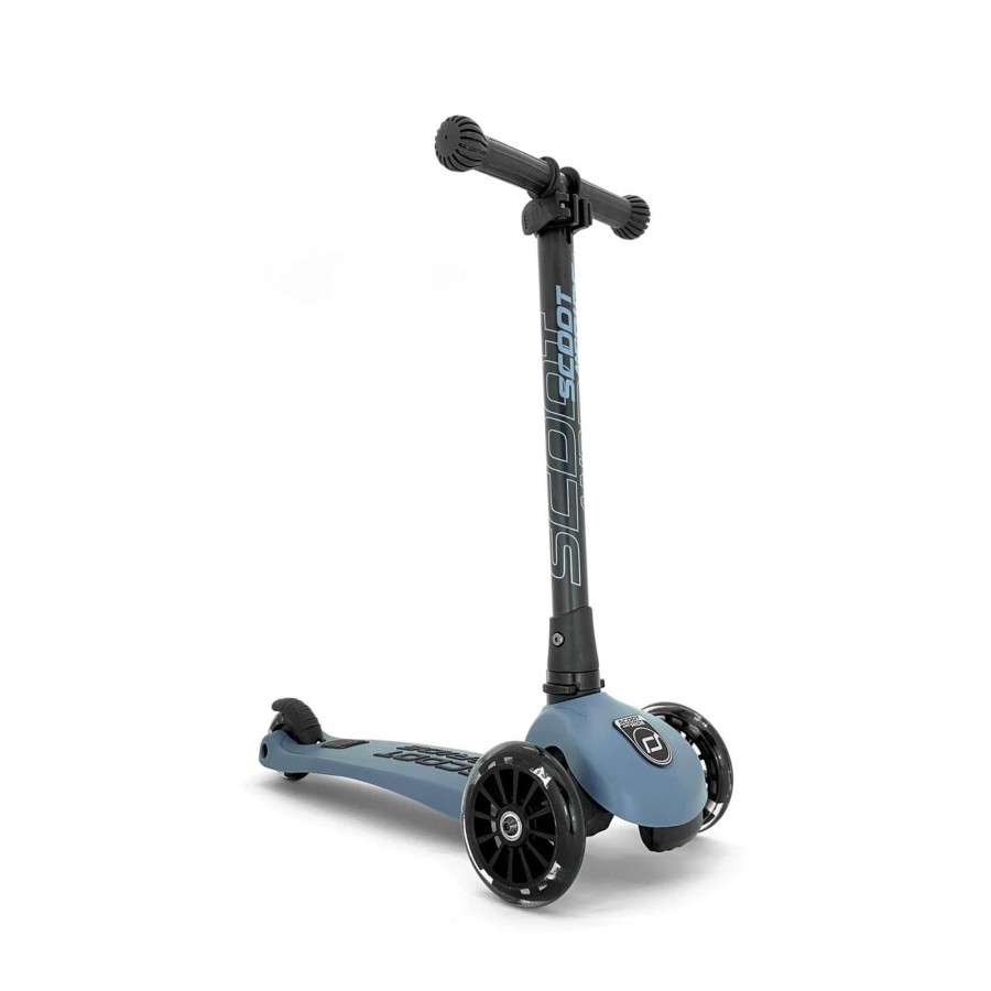 Toys Scoot and Ride Bikes, Trikes, Scooters | Highwaykick 3 Led Scooter - Steel