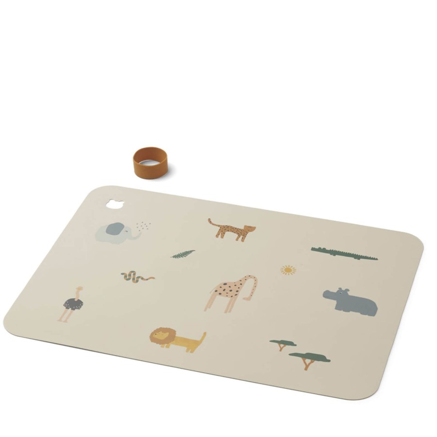 Home Liewood Placemats, Cutlery | Jude Placemat Safari Sandy Mix