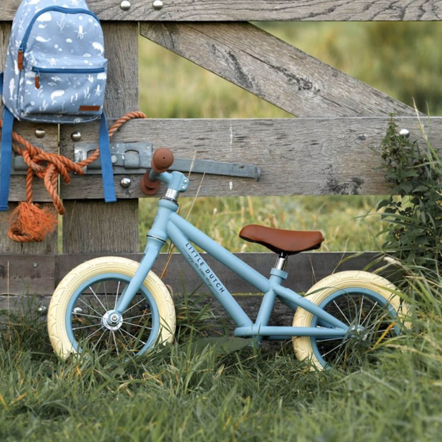 Toys Little Dutch Bikes, Trikes, Scooters | Balance Bike Matte Blue