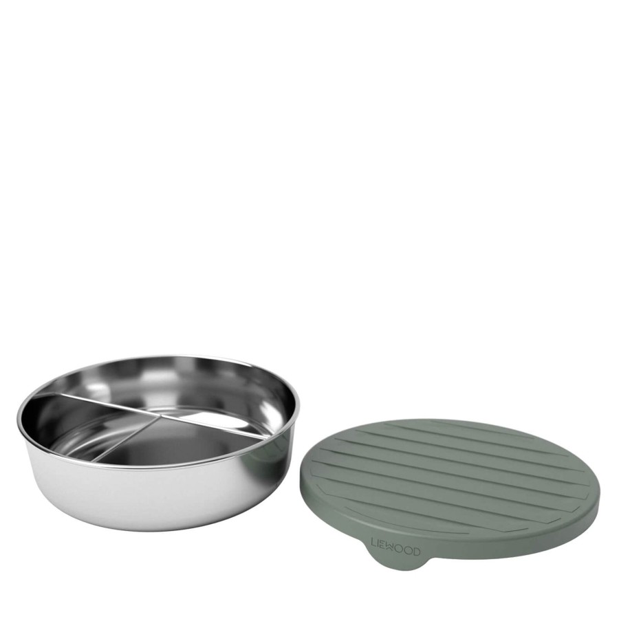 Home Liewood Snack Boxes, Lunch Boxes | Liby Divider Bowl Faune Green