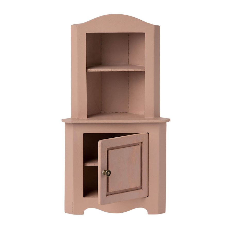 Toys Maileg Dolls, Dolls Houses | Miniature Corner Cabinet - Rose