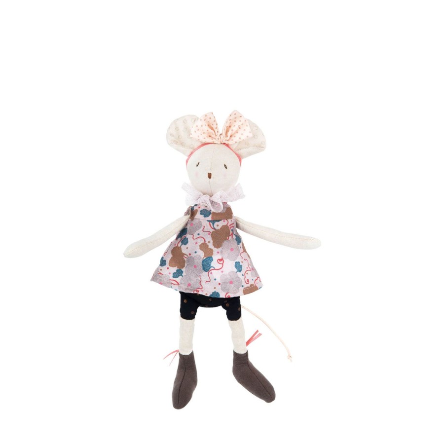 Toys Moulin Roty Soft Toys, Comforters | Lala The Mouse Soft Doll