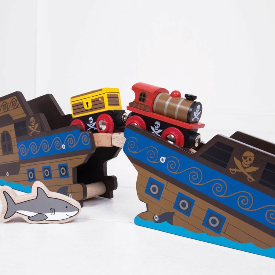 Toys Big Jigs Trains, Cars, Planes | Pirate Train