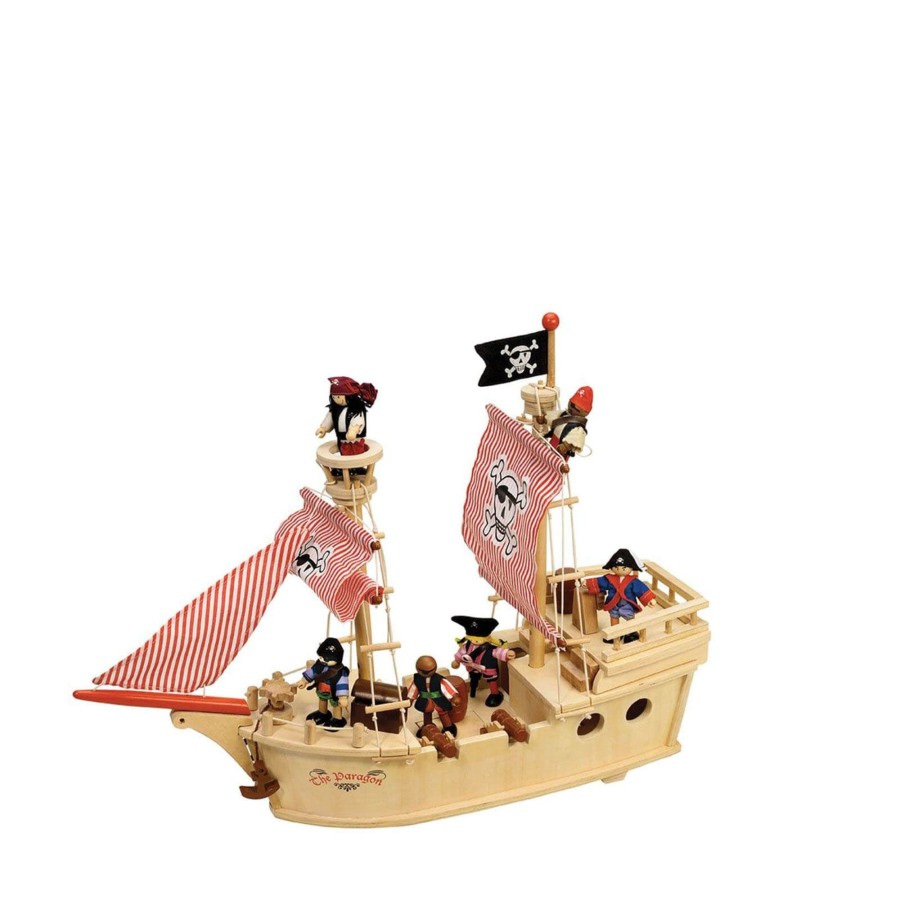 Toys Tidlo Doctor'S Sets, Role Play | The Paragon Pirate Ship Play Set