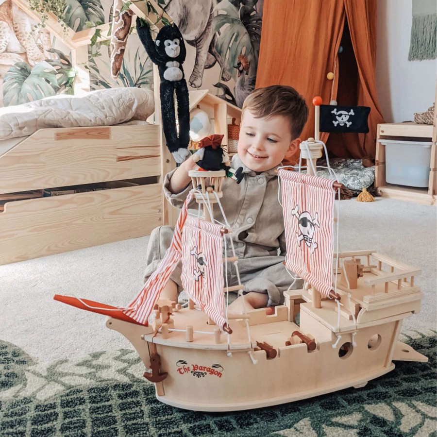 Toys Tidlo Doctor'S Sets, Role Play | The Paragon Pirate Ship Play Set