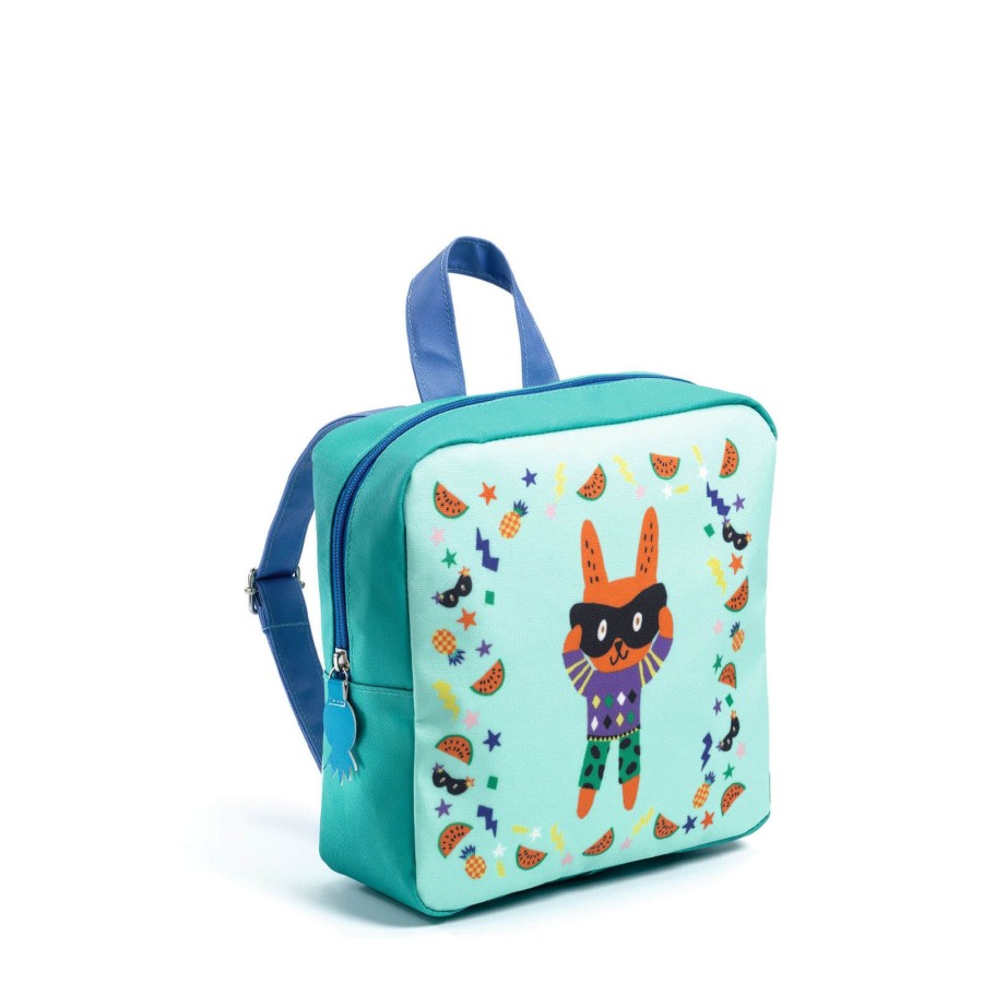 Home Djeco Lunch Bags, Backpacks | Backpack - Rabbit