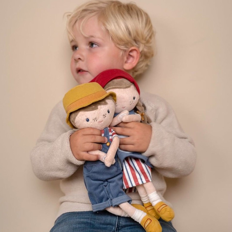 Toys Little Dutch Soft Toys, Comforters | Cuddle Doll Dutch Farmer Jim 35 Cm