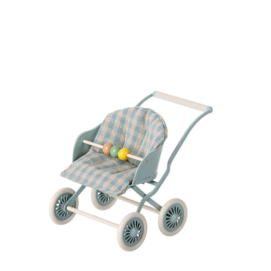 Toys Maileg Dolls, Dolls Houses | Baby Stroller - Mint