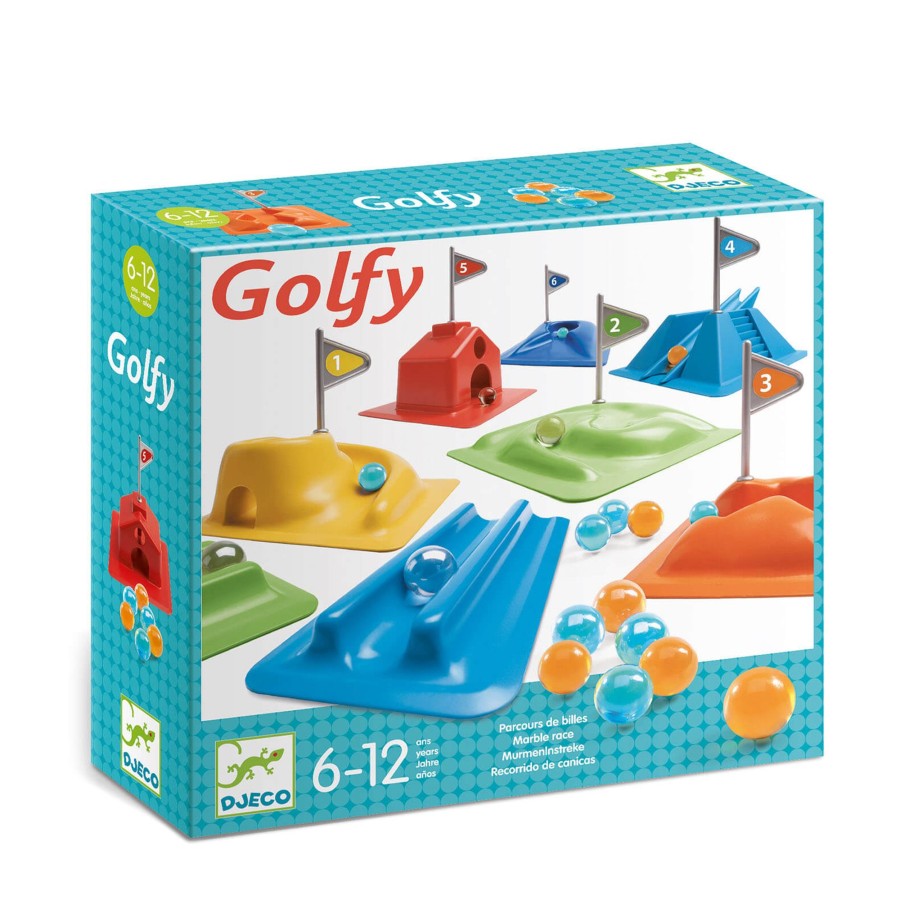 Toys Djeco Games, Puzzles, Jigsaws | Marble Golfy Game