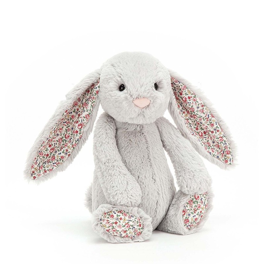 Toys Jellycat Soft Toys, Comforters | Medium Blossom Bunny Silver