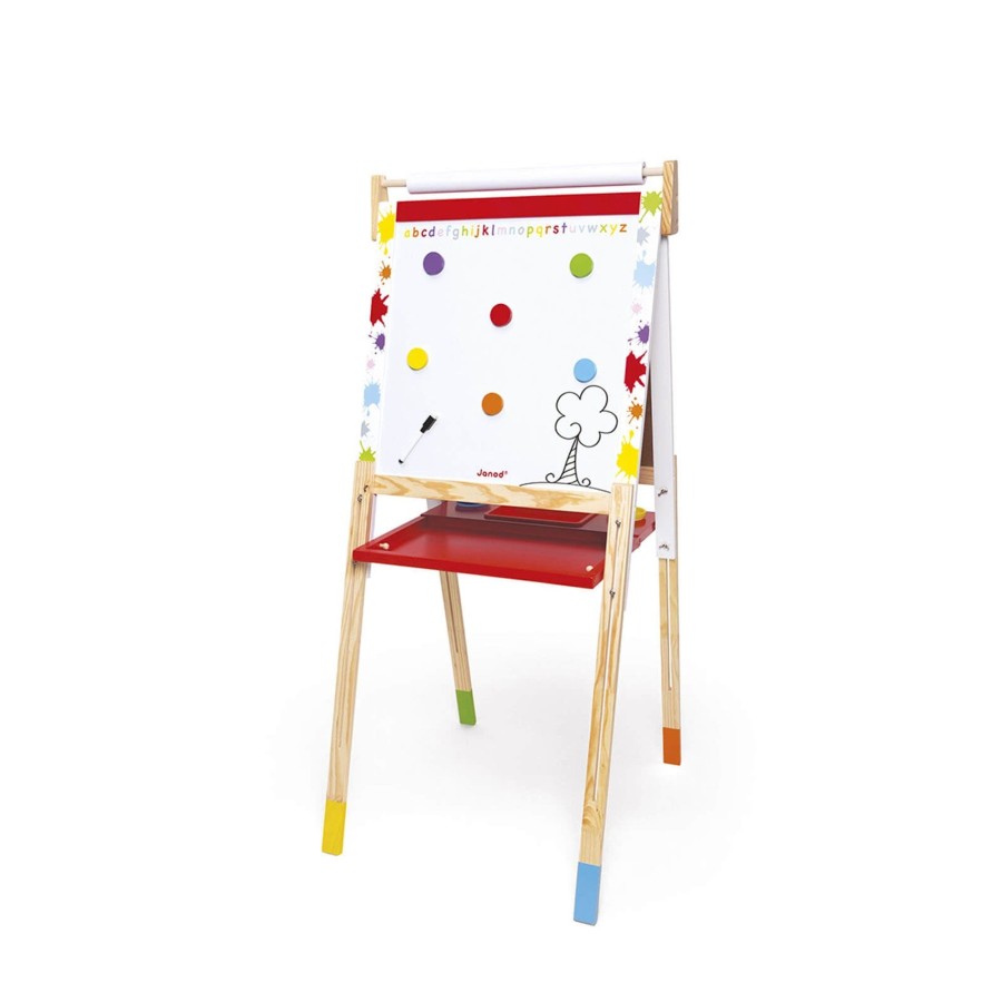 Toys Janod Arts & Crafts | Splash Adjustable Easel