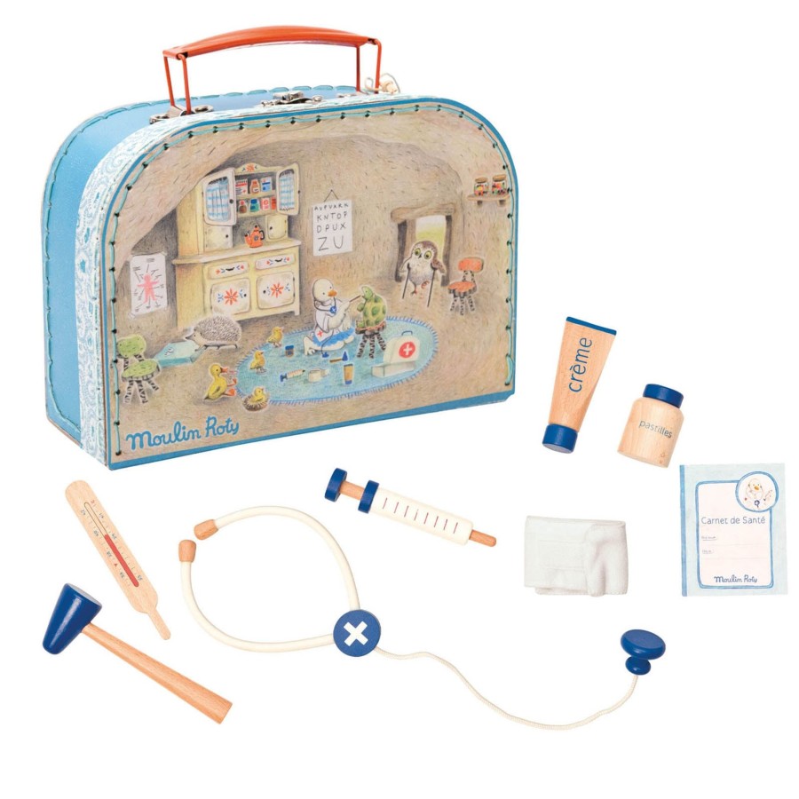 Toys Moulin Roty Doctor'S Sets, Role Play | Doctor'S Medical Bag