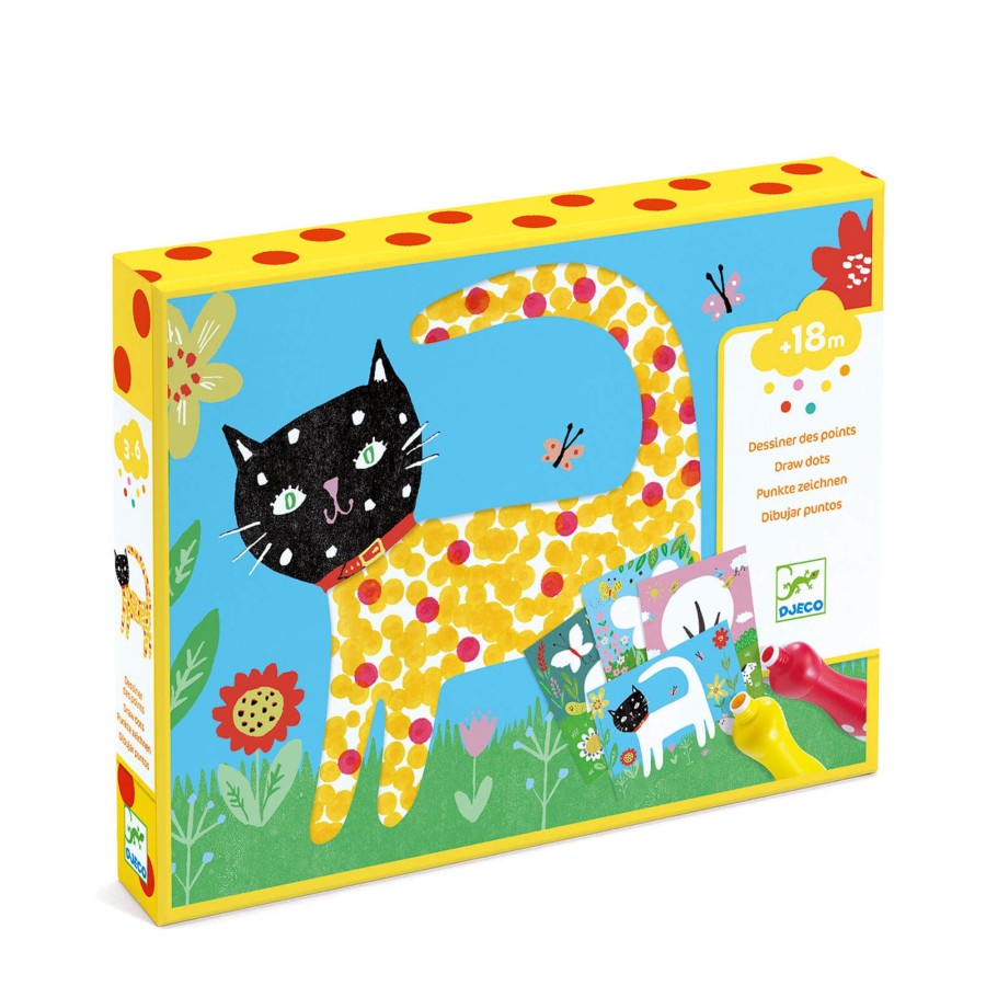 Toys Djeco Arts & Crafts | Colouring Craft Set - Small Dots