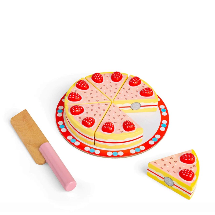 Toys Big Jigs Kitchens, Foods | Strawberry Party Cake