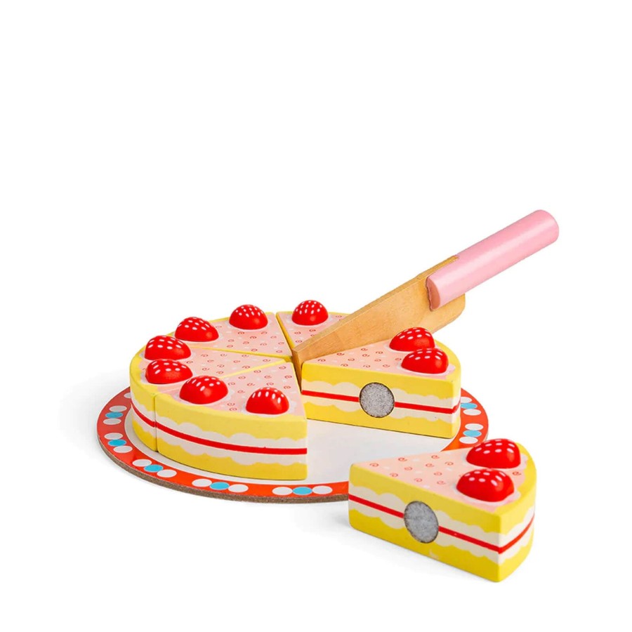 Toys Big Jigs Kitchens, Foods | Strawberry Party Cake