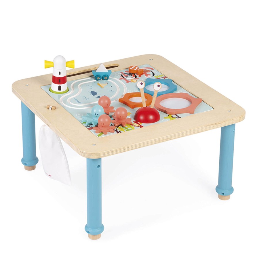 Toys Janod Wooden Toys | Progressive Activity Table