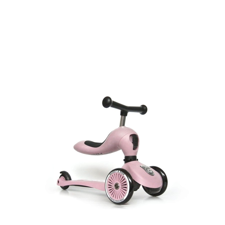 Toys Scoot and Ride Bikes, Trikes, Scooters | Highwaykick 1 Scooter - Rose