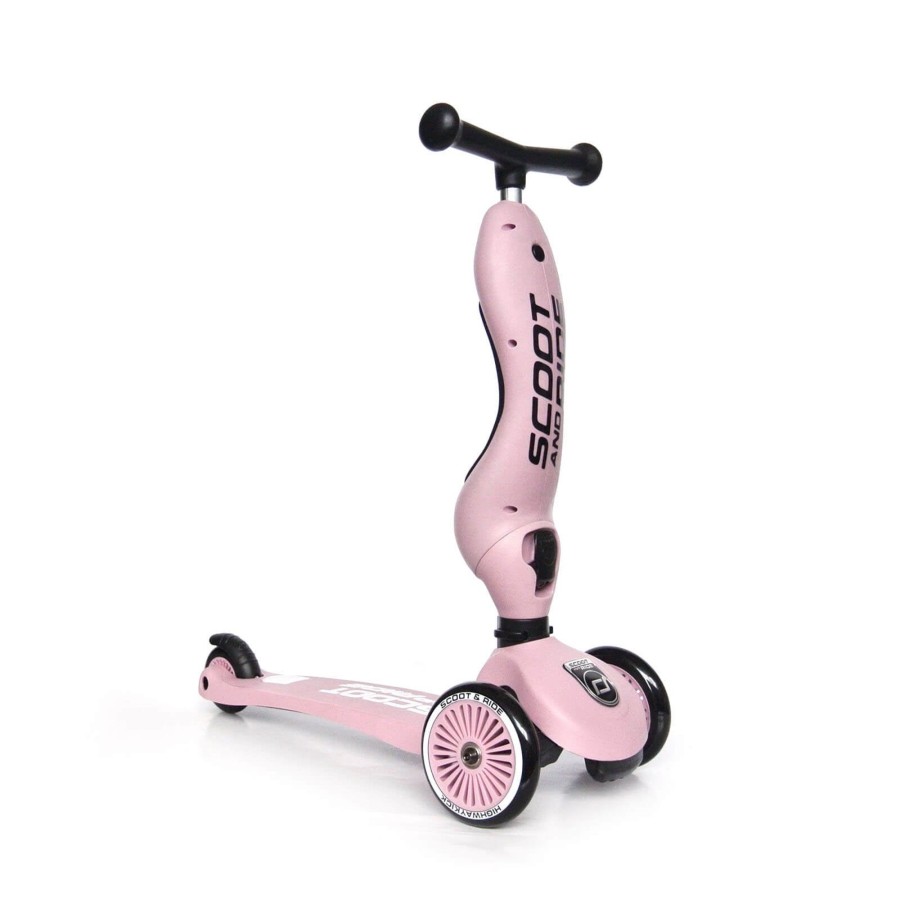 Toys Scoot and Ride Bikes, Trikes, Scooters | Highwaykick 1 Scooter - Rose