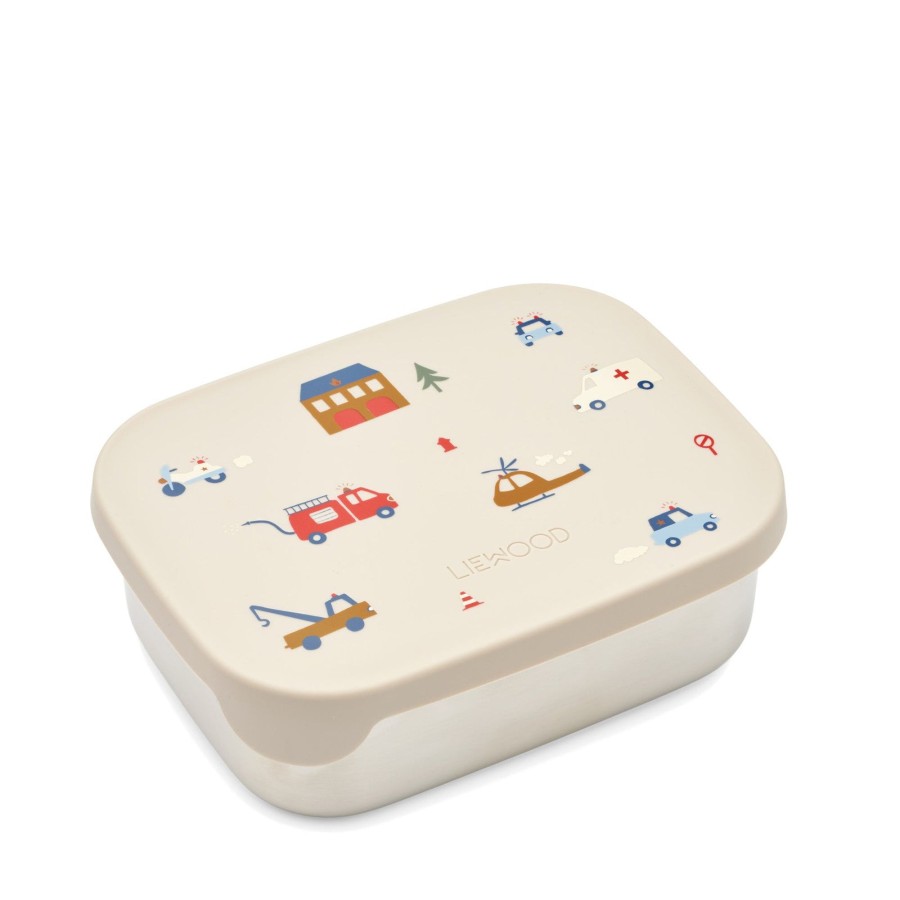 Home Liewood Snack Boxes, Lunch Boxes | Arthur Lunchbox Emergency Vehicle / Sandy