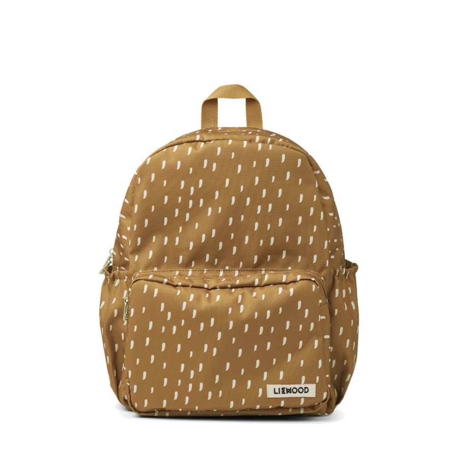 Home Liewood Lunch Bags, Backpacks | James School Backpack Graphic Stroke / Golden Caramel