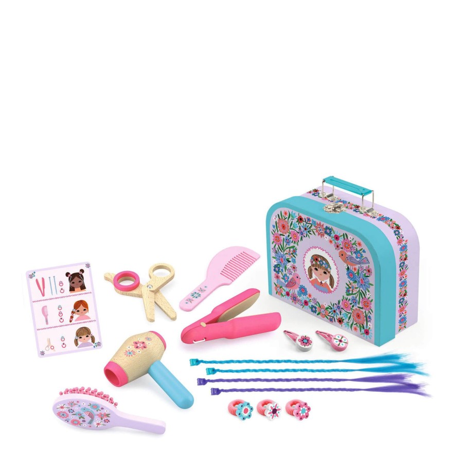 Toys Djeco Doctor'S Sets, Role Play | Lily Hairdressing Case