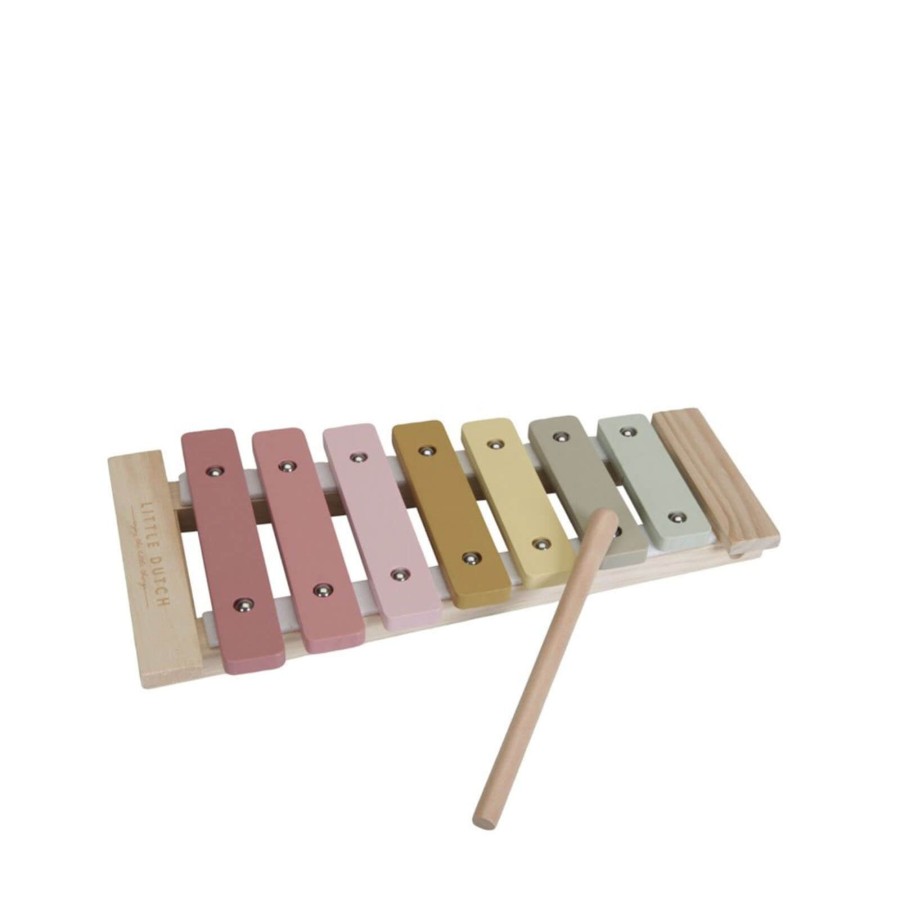 Toys Little Dutch Musical Instruments | Xylophone Pink