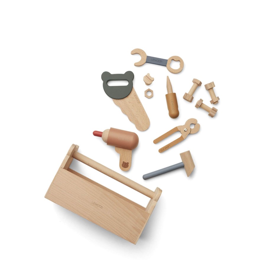 Toys Liewood Tool Sets, Workbenches | Luigi Tool Set Multi Mix