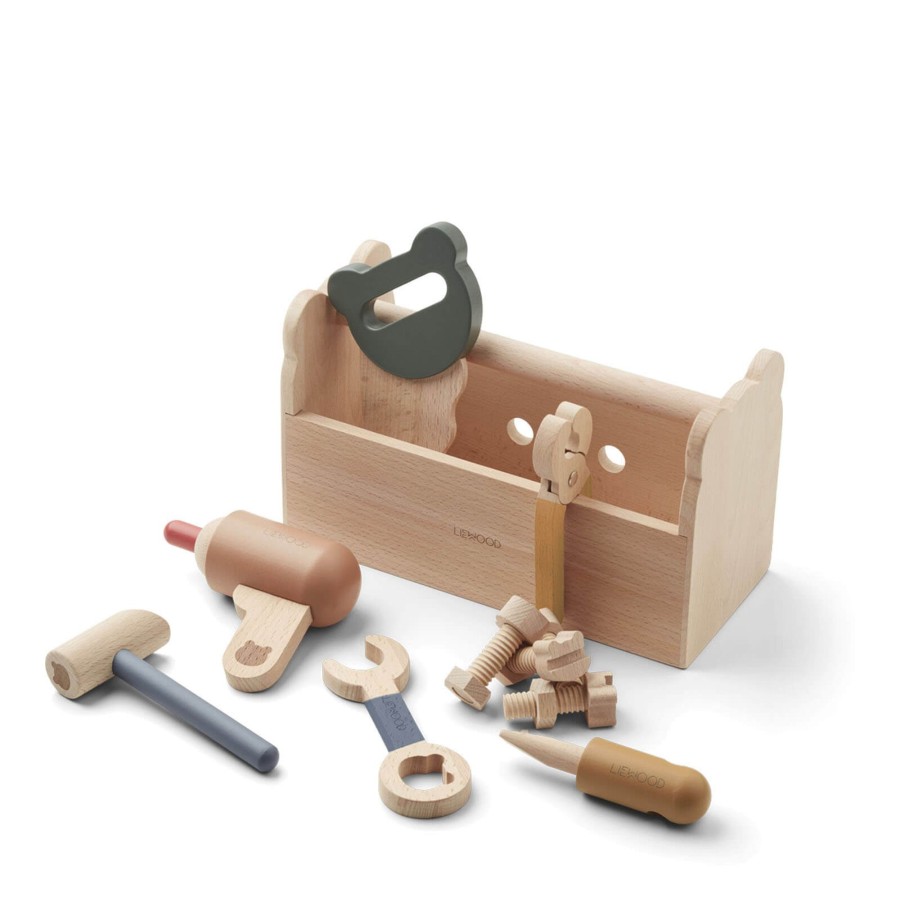 Toys Liewood Tool Sets, Workbenches | Luigi Tool Set Multi Mix