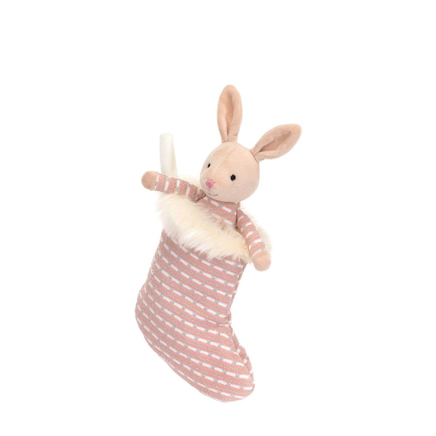 Toys Jellycat Soft Toys, Comforters | Shimmer Stocking Bunny