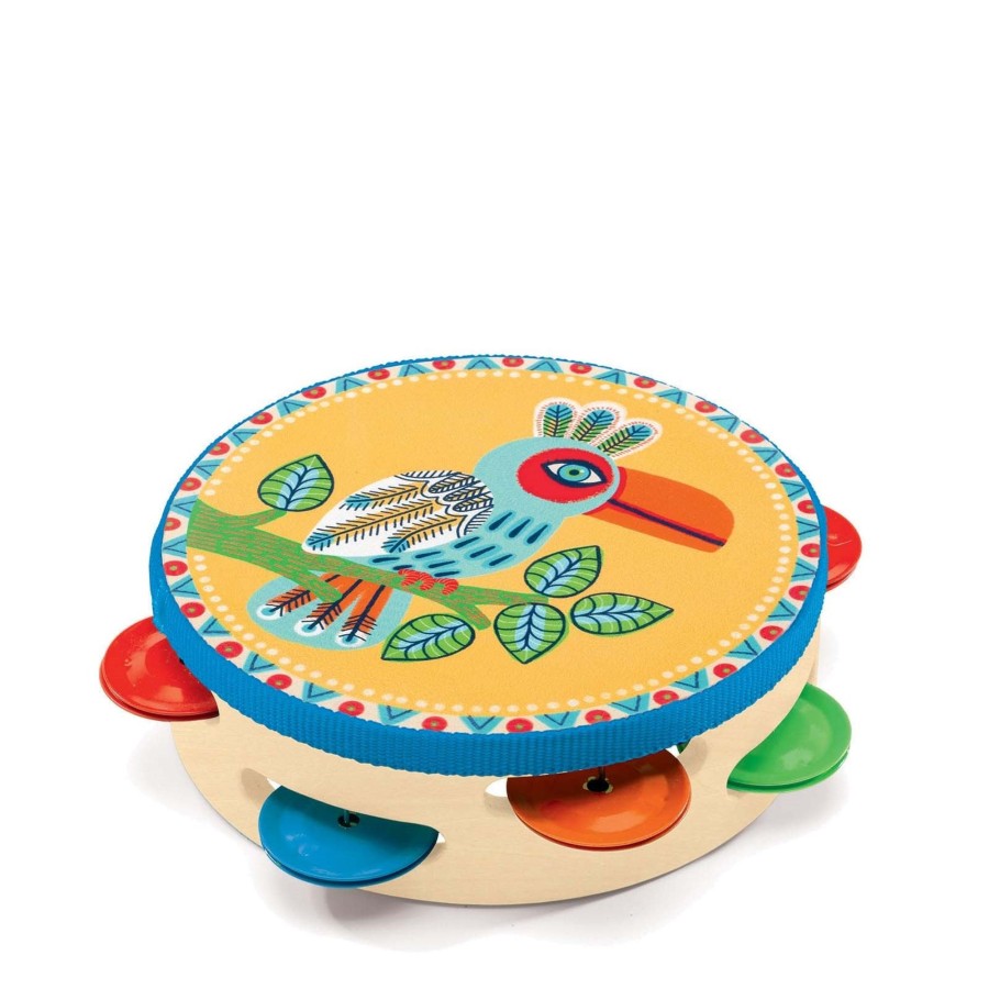 Toys Djeco Musical Instruments | Animambo Tambourine