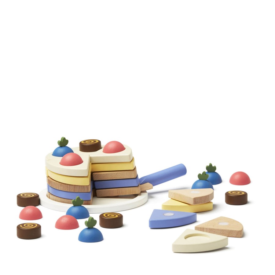 Toys Kids Concept Kitchens, Foods | Wooden Layered Cake