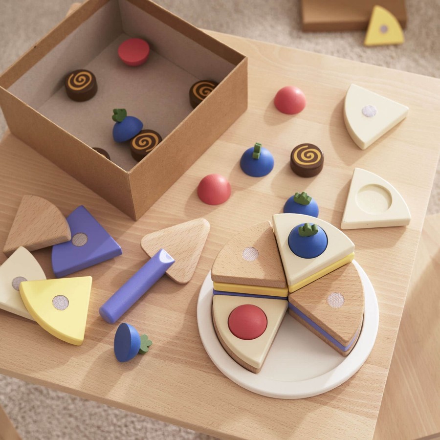 Toys Kids Concept Kitchens, Foods | Wooden Layered Cake